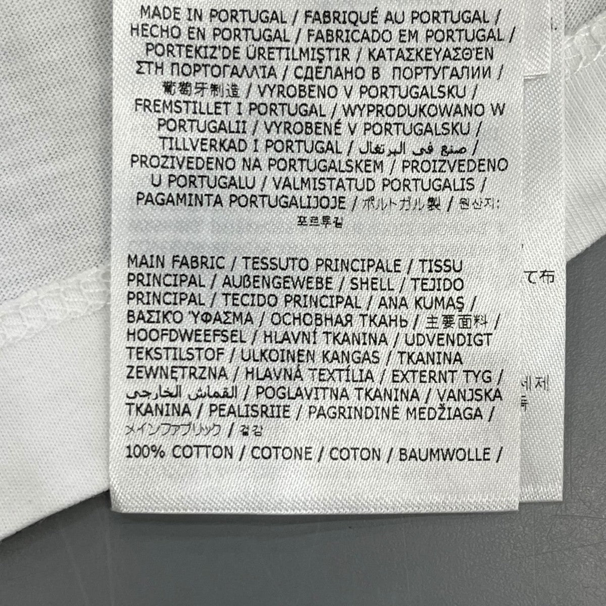 MM6 Maison Margiela 25SSナンバリング ロゴTTシャツSH0GC0033 古着・中古-7枚目のアイテム画像