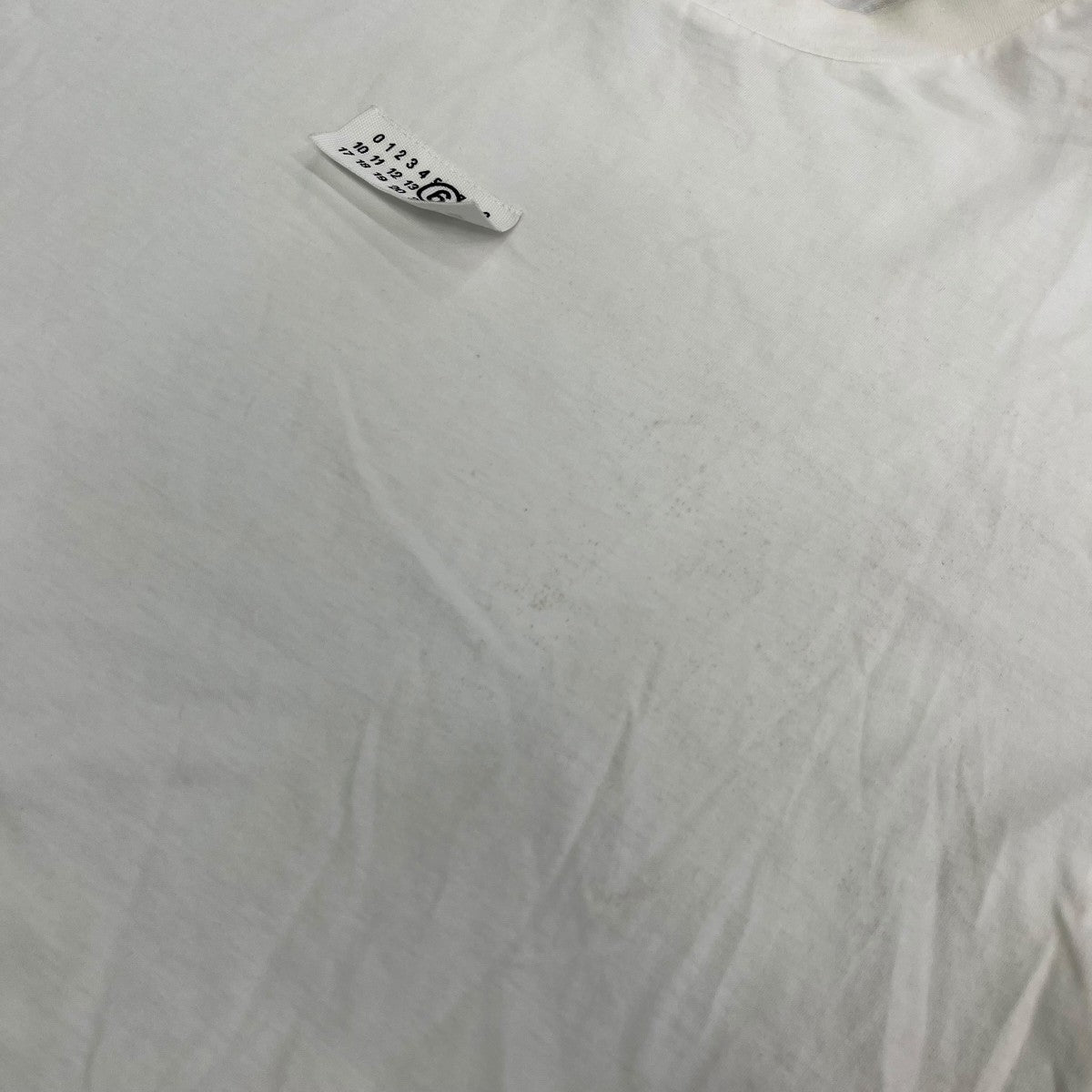 MM6 Maison Margiela 25SSナンバリング ロゴTTシャツSH0GC0033 古着・中古-9枚目のアイテム画像