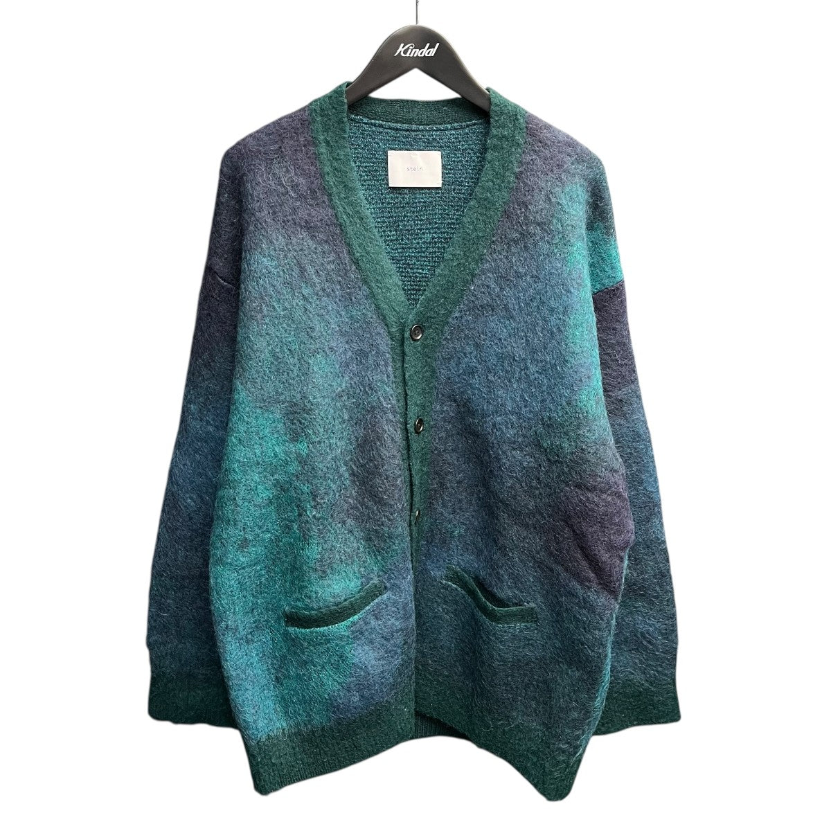 stein GRADATION MOHAIR CARDIGANVネックモヘヤカーディガンST.448 古着・中古-1枚目のアイテム画像