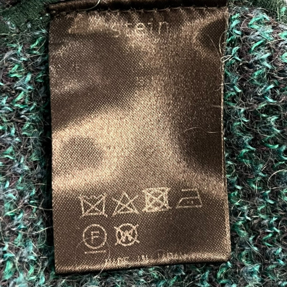 stein GRADATION MOHAIR CARDIGANVネックモヘヤカーディガンST.448 古着・中古-6枚目のアイテム画像