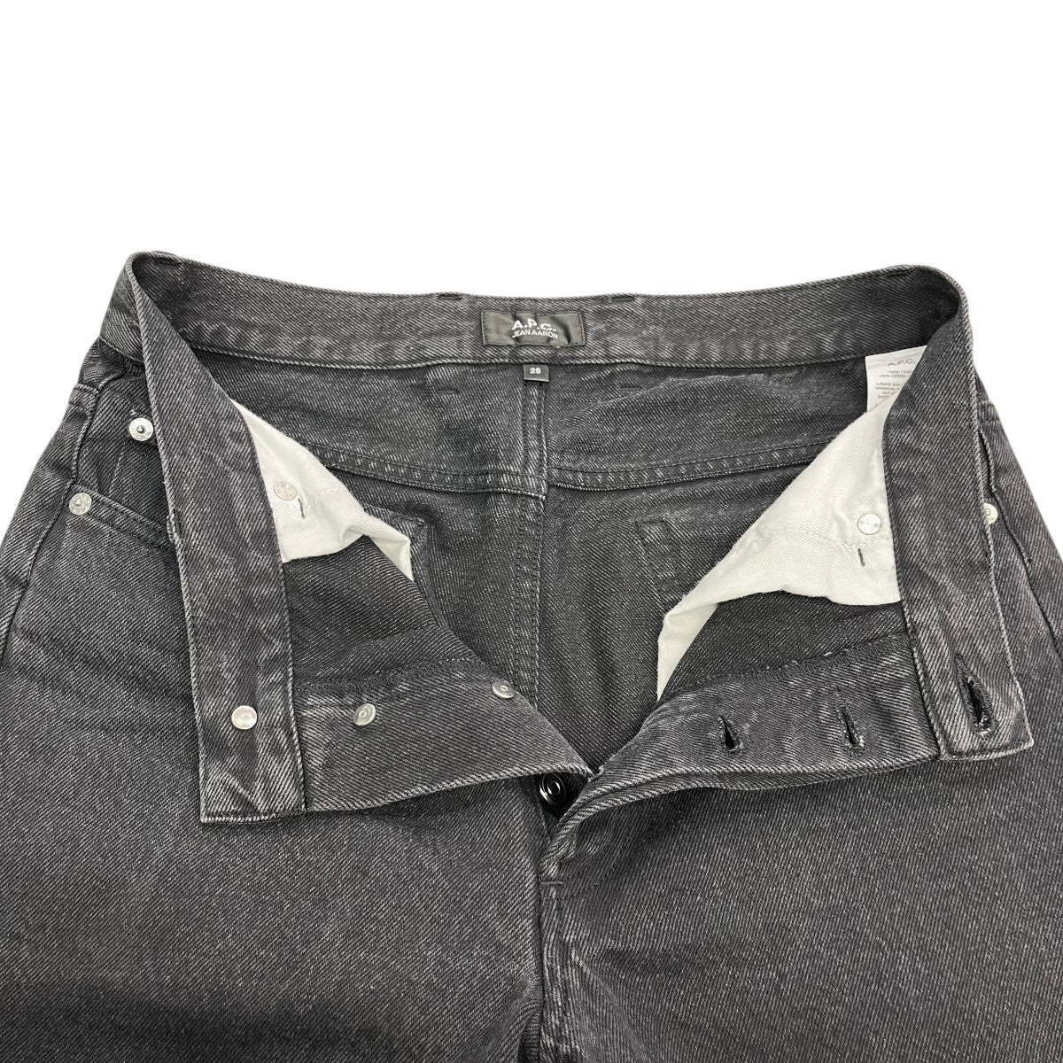 A．P．C． JEAN AARONデニムパンツ25H2-COHDK-H09182 古着・中古-3枚目のアイテム画像
