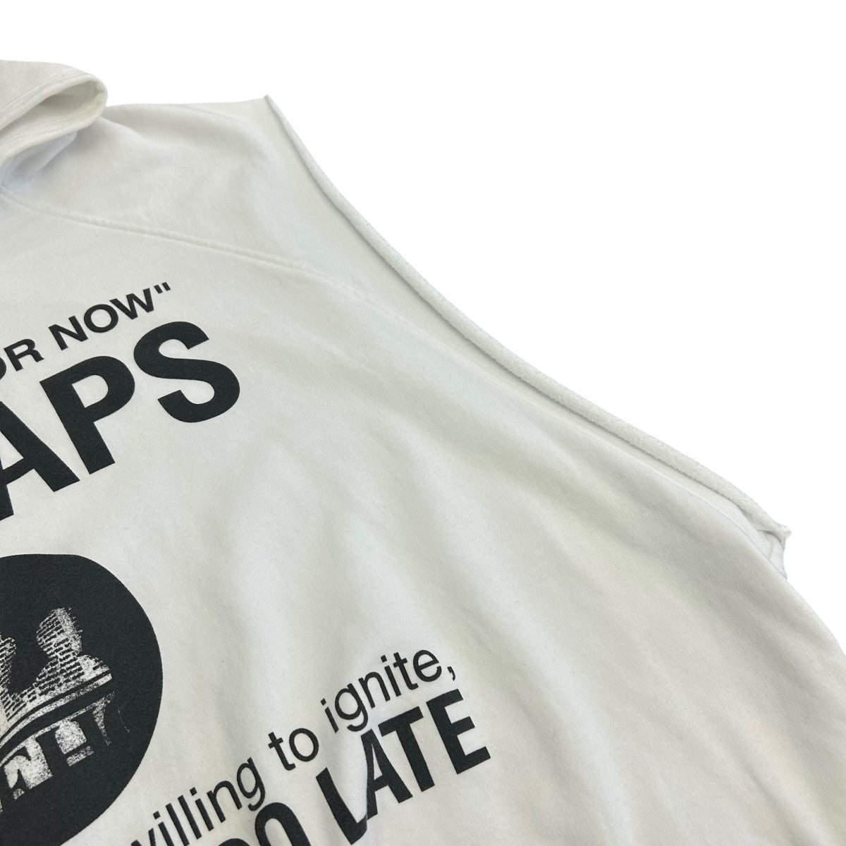 RAF SIMONS 21AWArchive Reduxノースリーブフーディー19003-00010 古着・中古-4枚目のアイテム画像