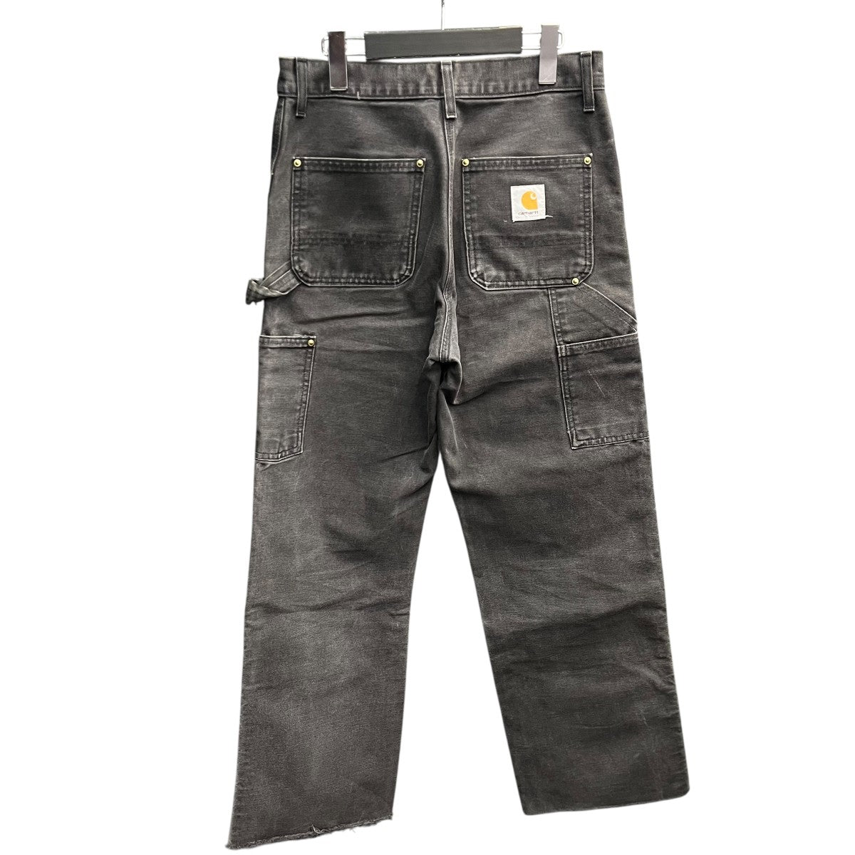 CarHartt(カーハート) ダブルニーワークパンツ グレー サイズ