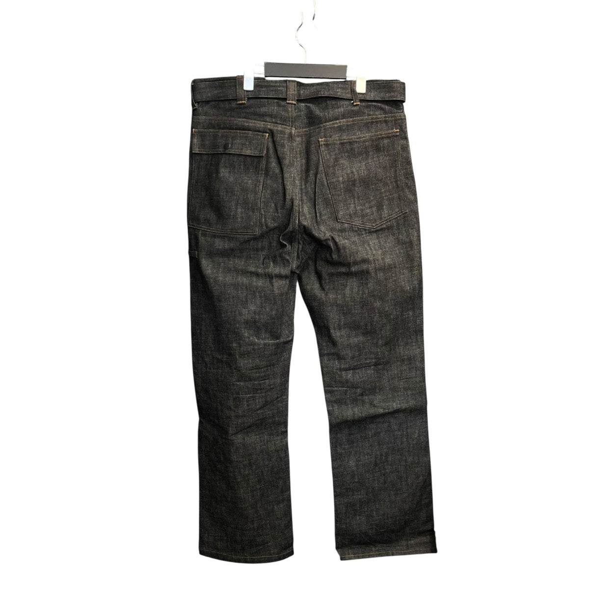 Sick and Tired ASYMMETRY DESIGN WIDE BOOT CUT PANTSデニムパンツ 古着・中古-2枚目のアイテム画像