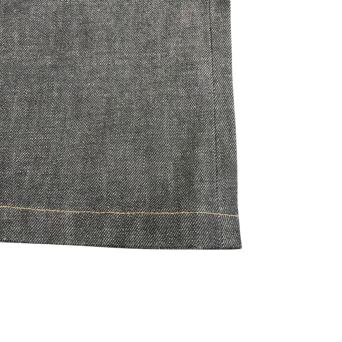 Sick and Tired ASYMMETRY DESIGN WIDE BOOT CUT PANTSデニムパンツ 古着・中古-4枚目のアイテム画像