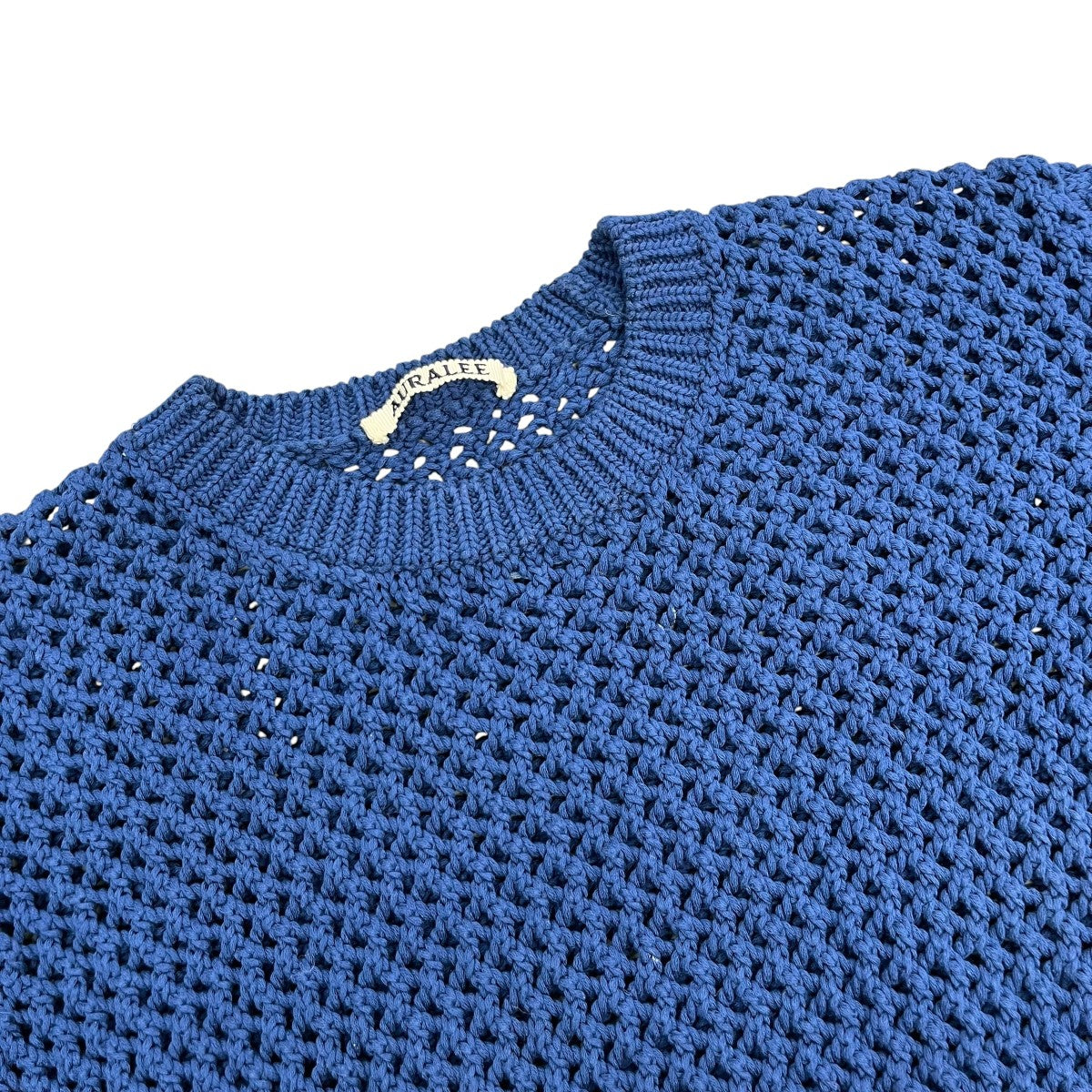 COTTON LILY-YARN MESH KNIT TEE半袖ニットA24ST02LM