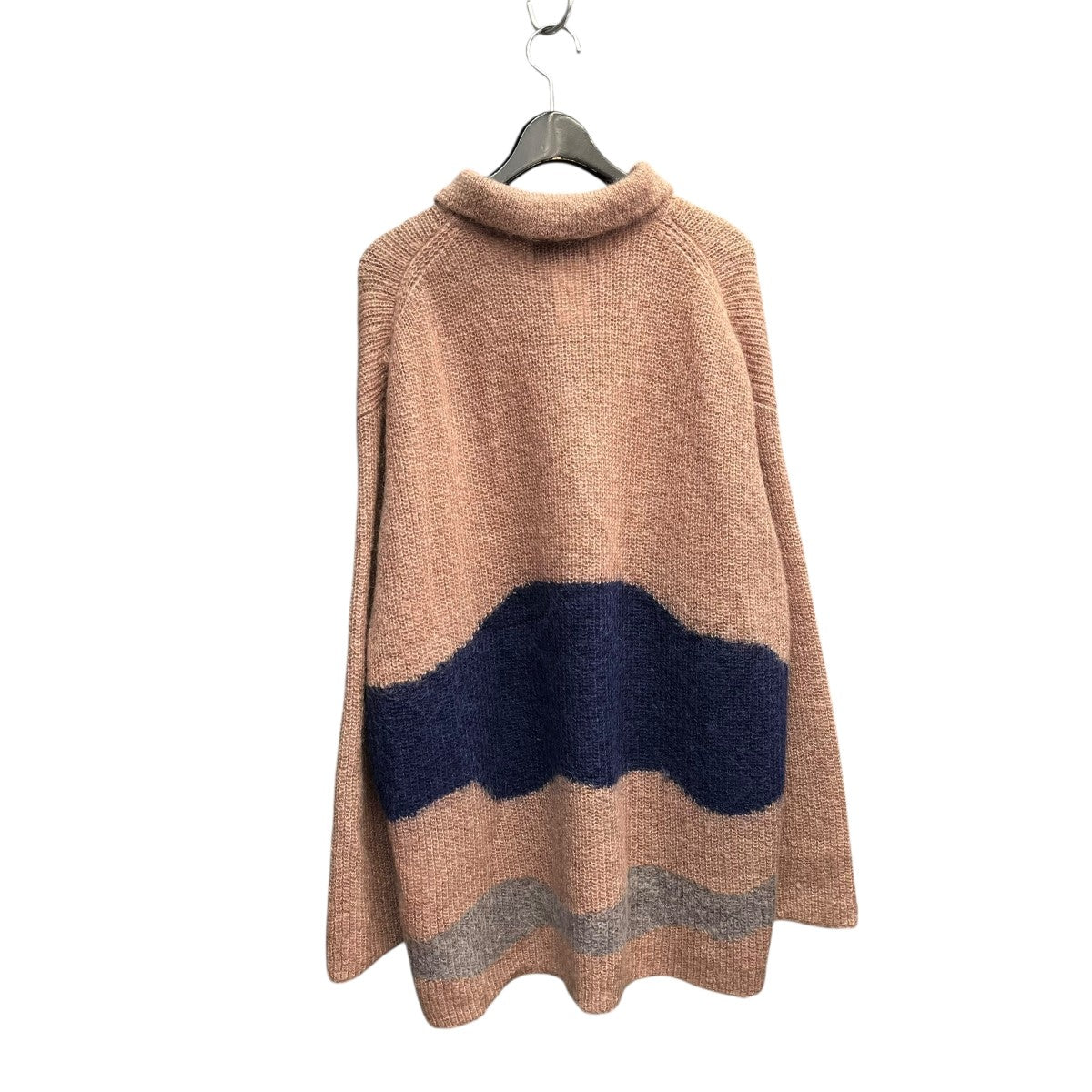 soduk 21AWdrawing knitニットポロシャツ0421030504 古着・中古-2枚目のアイテム画像