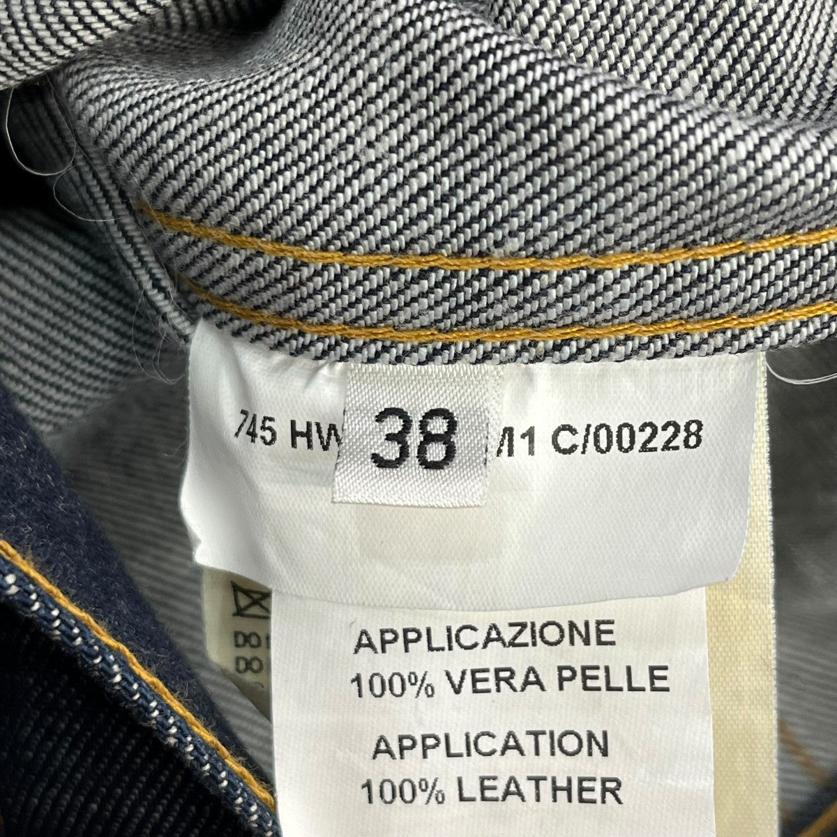 HELMUT LANG(ヘルムートラング) 03SS本人期デニムジャケット