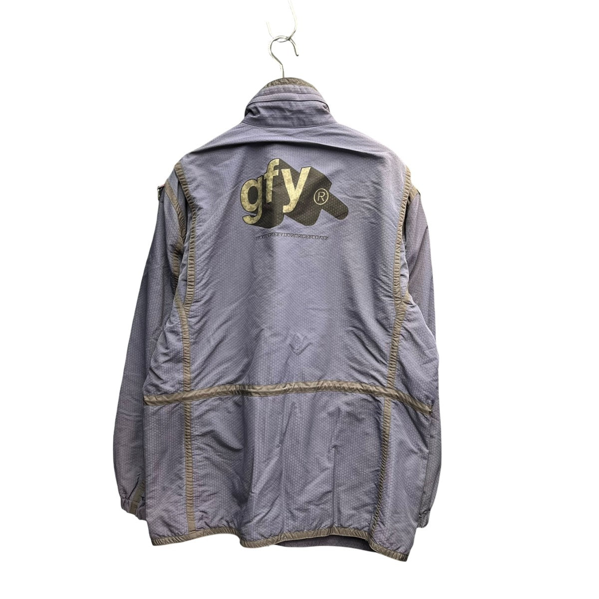 UNDERCOVER 00AWMELTING POT gfy Military Nylon JacketナイロンジャケットD203 古着・中古-2枚目のアイテム画像