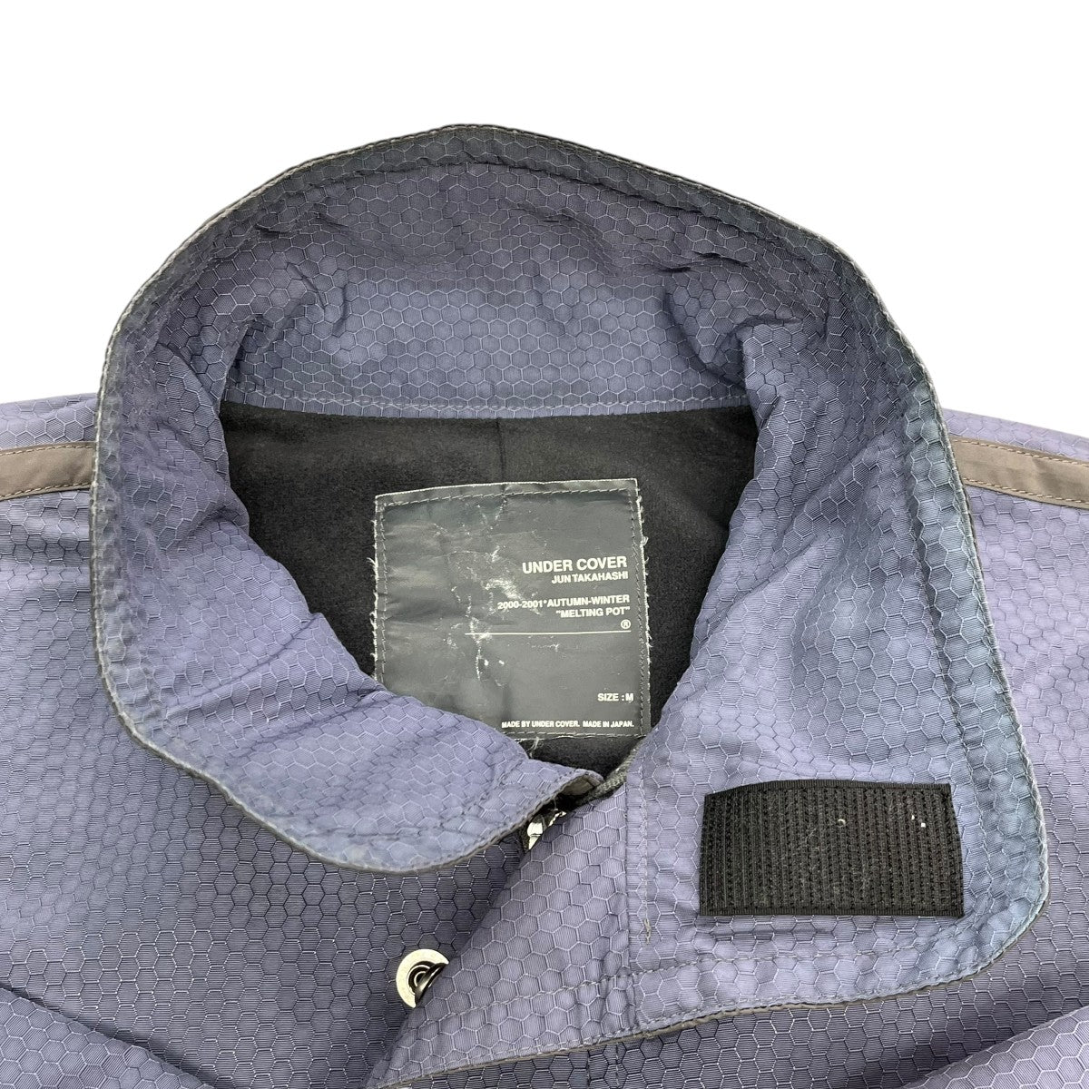 UNDERCOVER 00AWMELTING POT gfy Military Nylon JacketナイロンジャケットD203 古着・中古-7枚目のアイテム画像