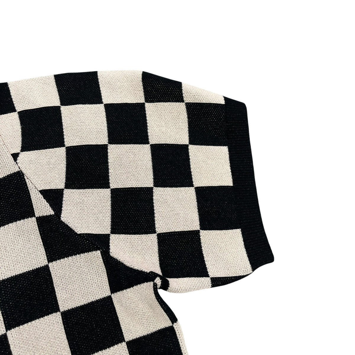 DAIRIKU 23AWLame Soccer Uniform Knit Pulloverポロシャツ23AW K-9 古着・中古-4枚目のアイテム画像