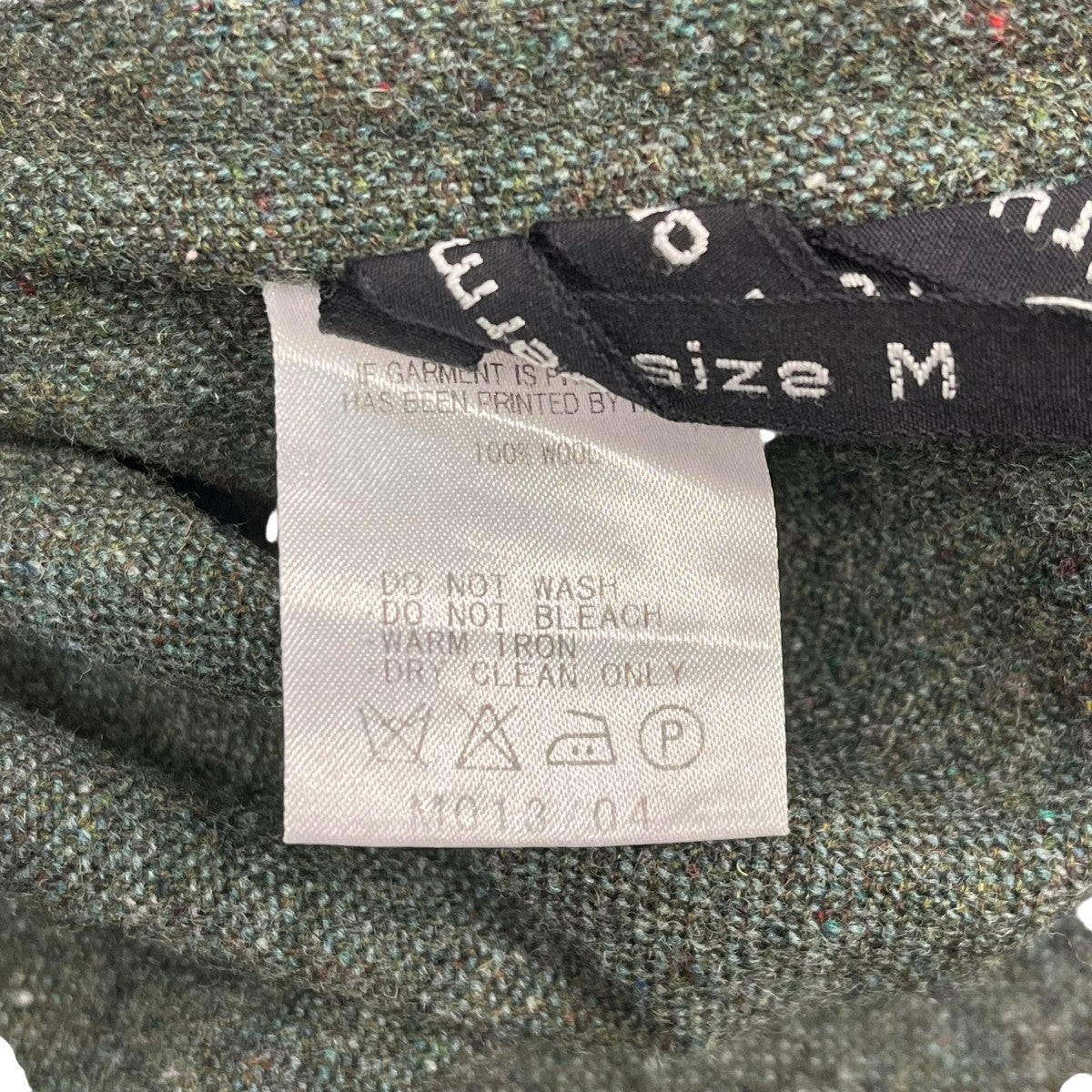 FRANK LEDER ウールシャツM013/04 古着・中古-6枚目のアイテム画像