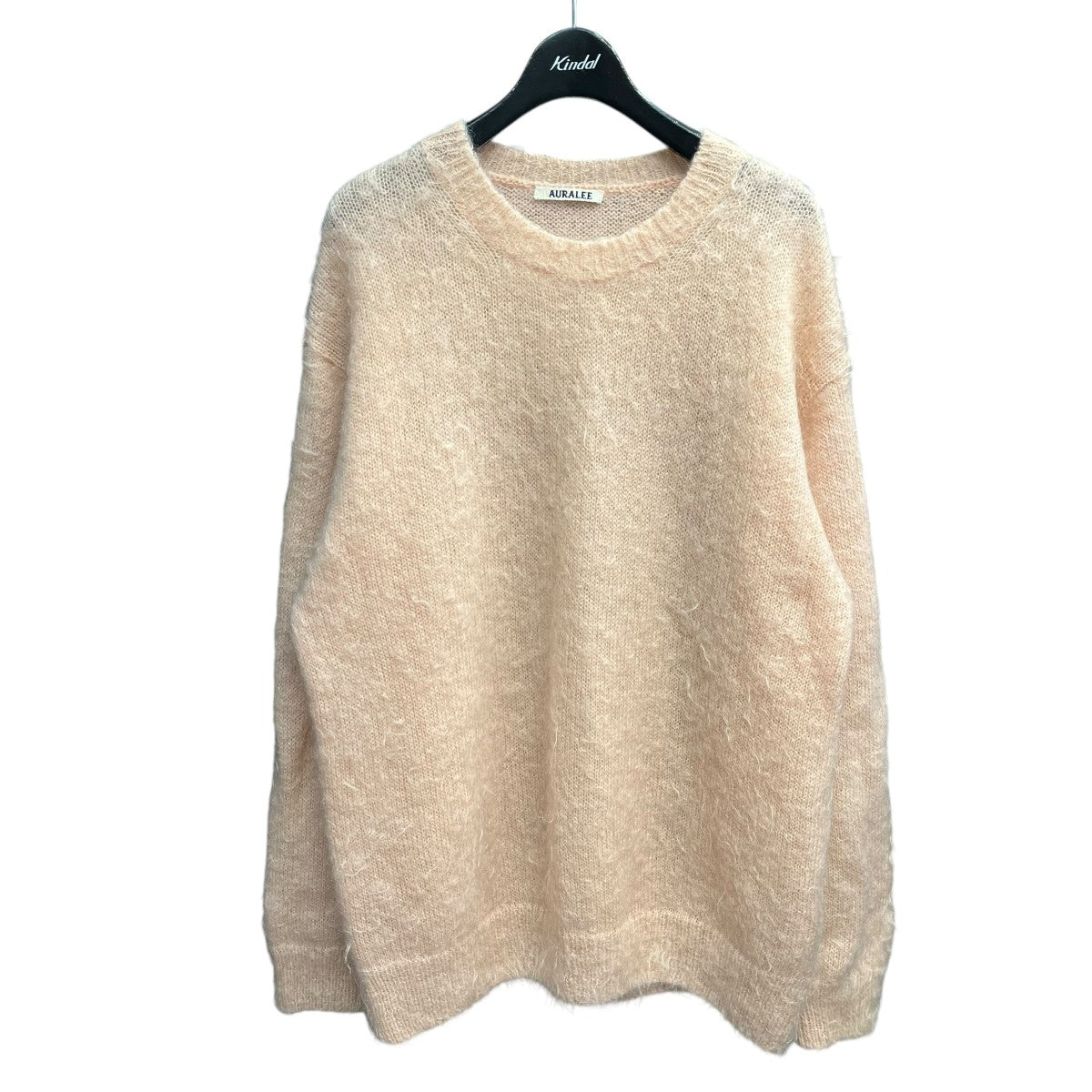 AURALEE 24AWBRUSHED SUPER KID MOHAIR KNIT P OニットA24AP03KM 古着・中古-1枚目のアイテム画像