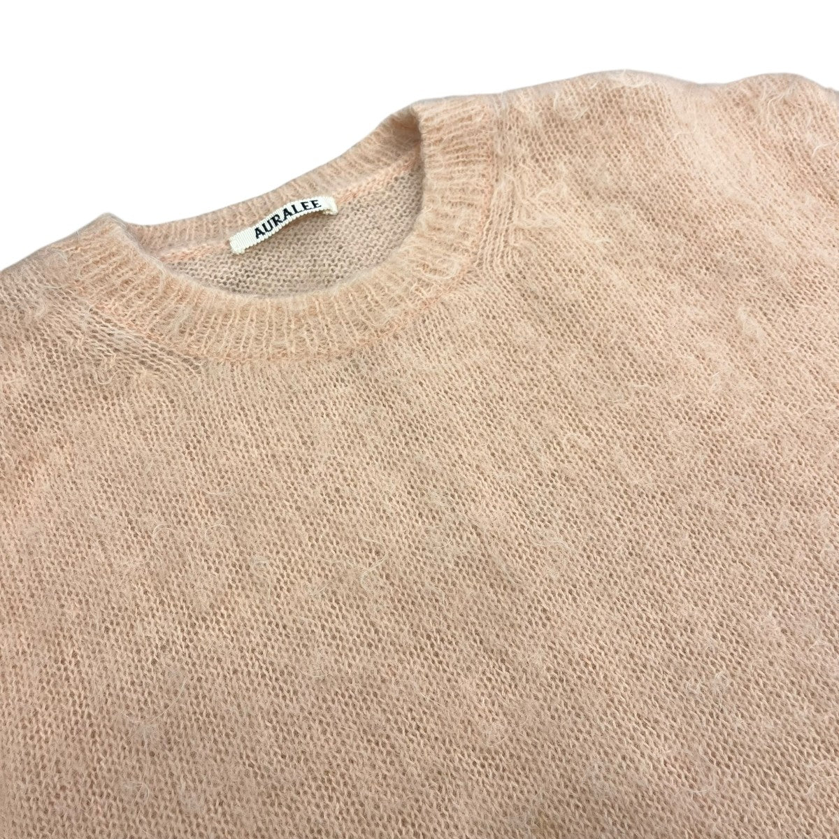 AURALEE 24AWBRUSHED SUPER KID MOHAIR KNIT P OニットA24AP03KM 古着・中古-3枚目のアイテム画像