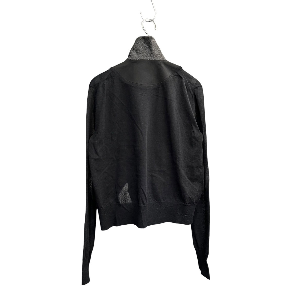 sacai ドッキングデザインニットジャケット24 07221 古着・中古-2枚目のアイテム画像