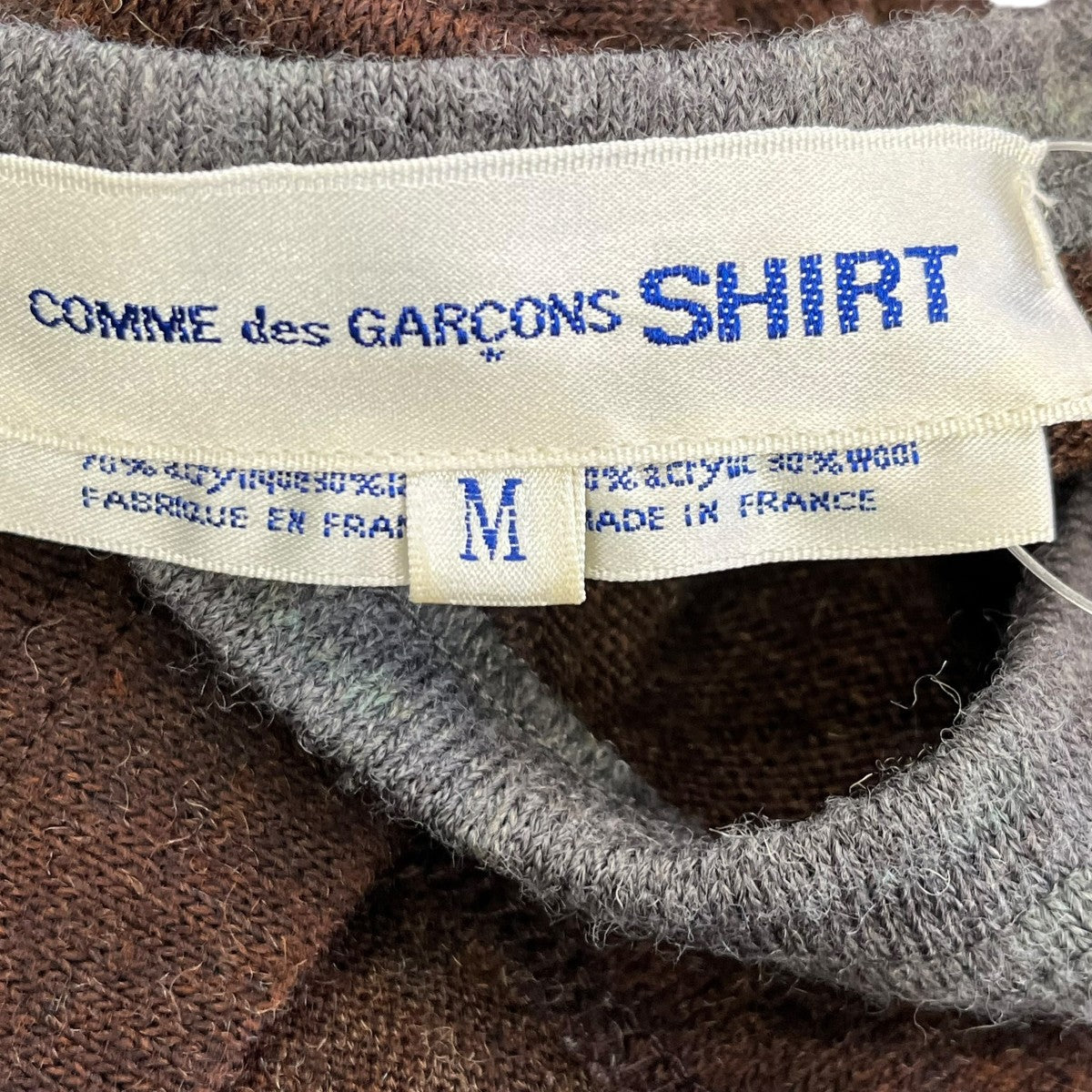 COMME des GARCONS SHIRT(コムデギャルソンシャツ) バイカラークルー