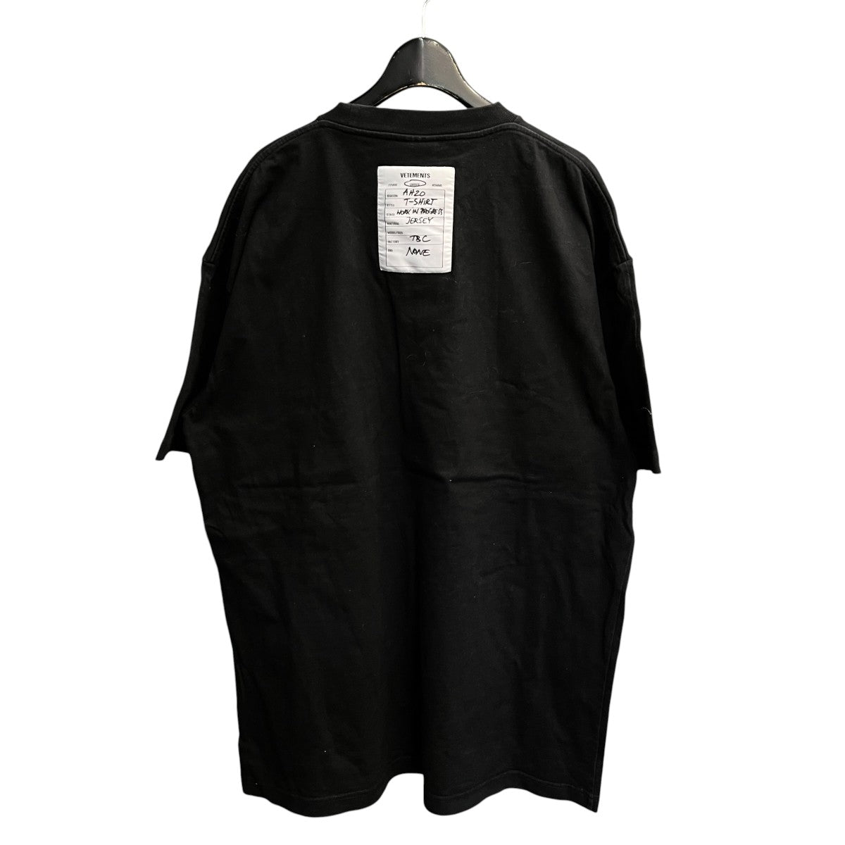 VETEMENTS ATELIER PATCH T-SHIRTTシャツUAH20TR636 古着・中古-2枚目のアイテム画像