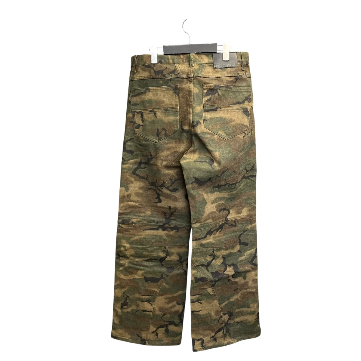 BREATH 25AWCOATING BIKER CAMO PANTデニムパンツBR25AW P1006 古着・中古-2枚目のアイテム画像