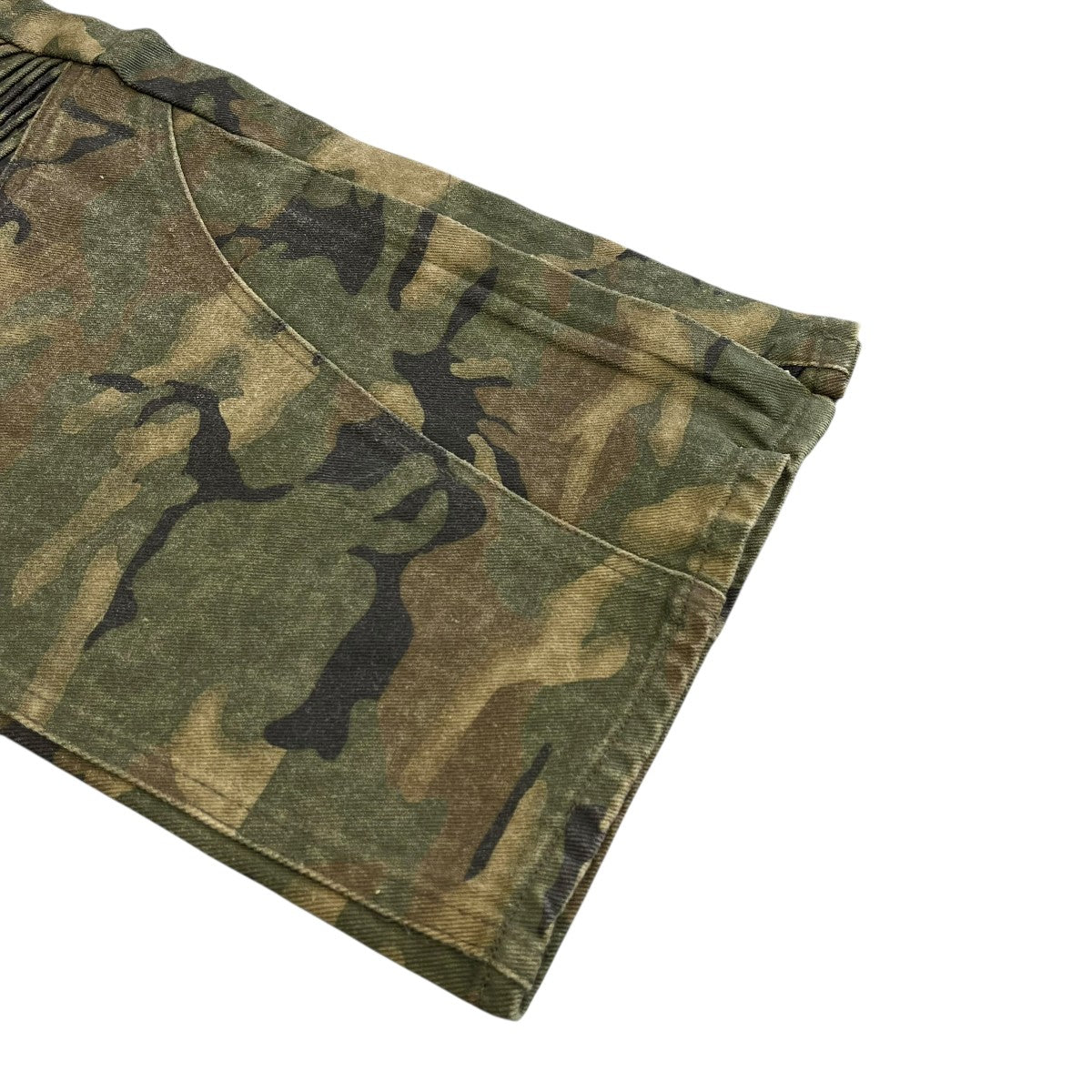 BREATH 25AWCOATING BIKER CAMO PANTデニムパンツBR25AW P1006 古着・中古-4枚目のアイテム画像