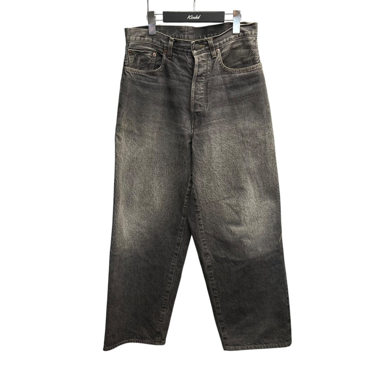 13．5oz Denim Pants WideデニムワイドパンツbROOTS25S8USD SBK