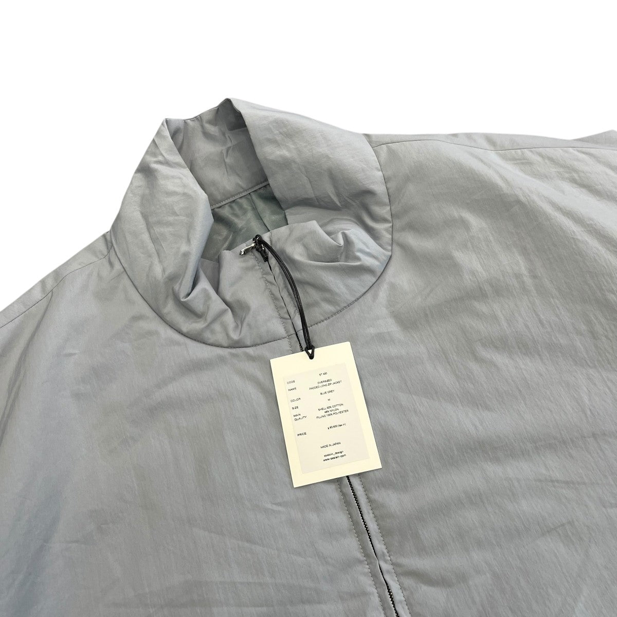 stein OVERSIZED PADDED LONG ZIP JACKET中綿ジャケットST.420 古着・中古-3枚目のアイテム画像