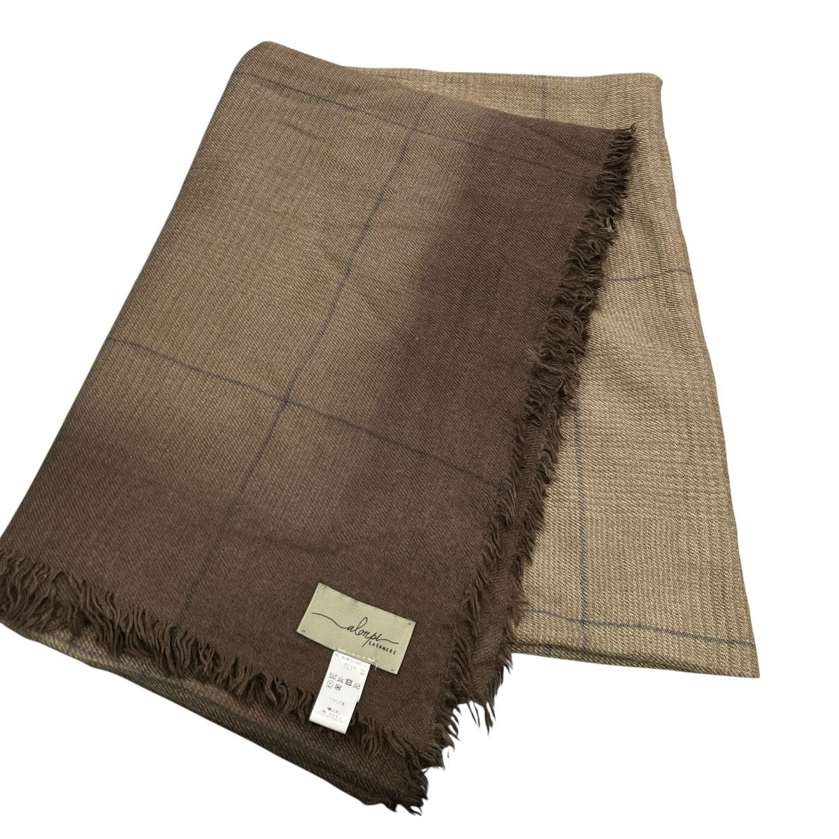 CASHMERE チェックストールストール20096510000010