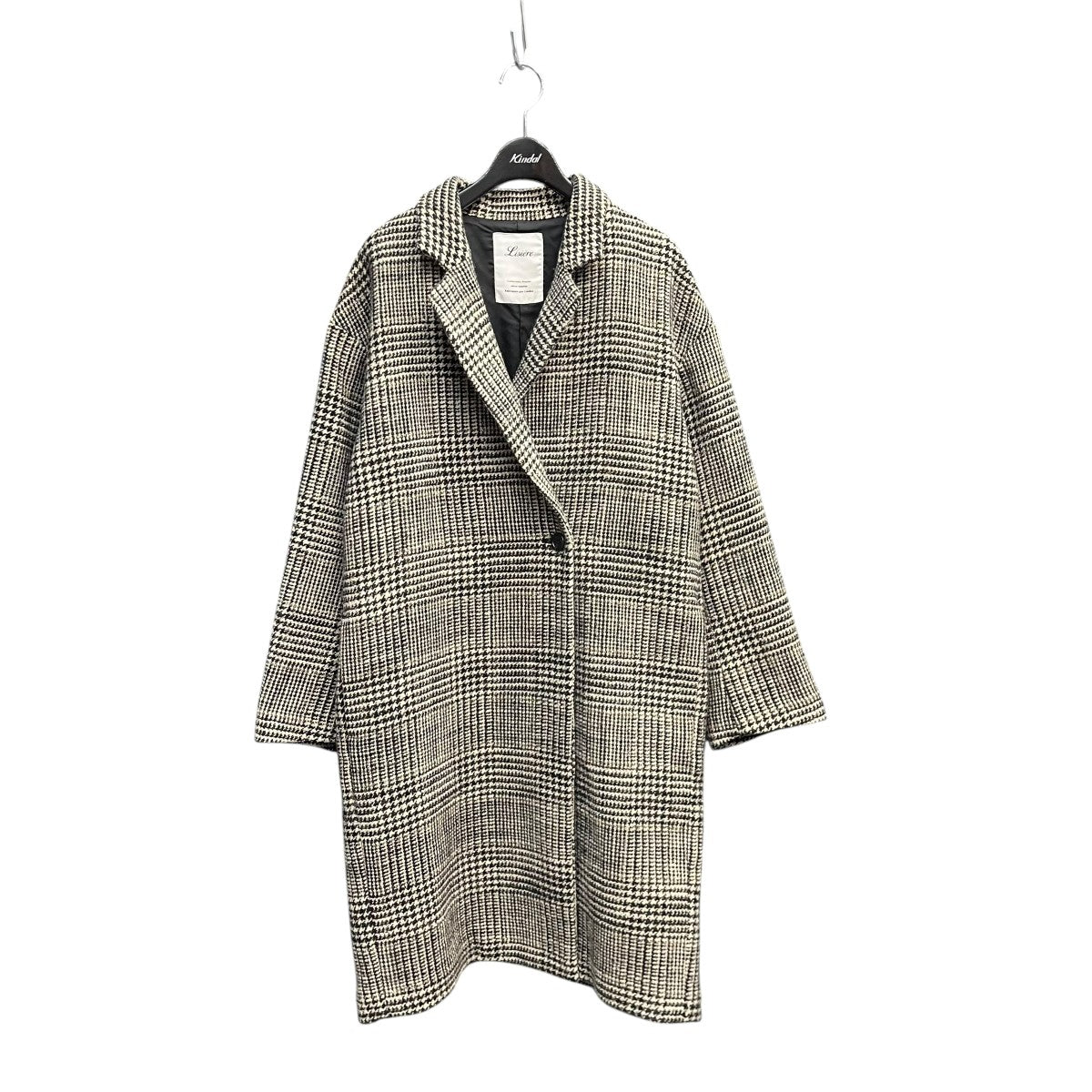 L’Appartement 23SSLISIER チェックダブルコートチェスターコート23020560203510 古着・中古-1枚目のアイテム画像