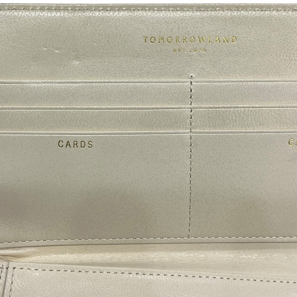 TOMORROW LAND 型押し長財布 古着・中古-5枚目のアイテム画像