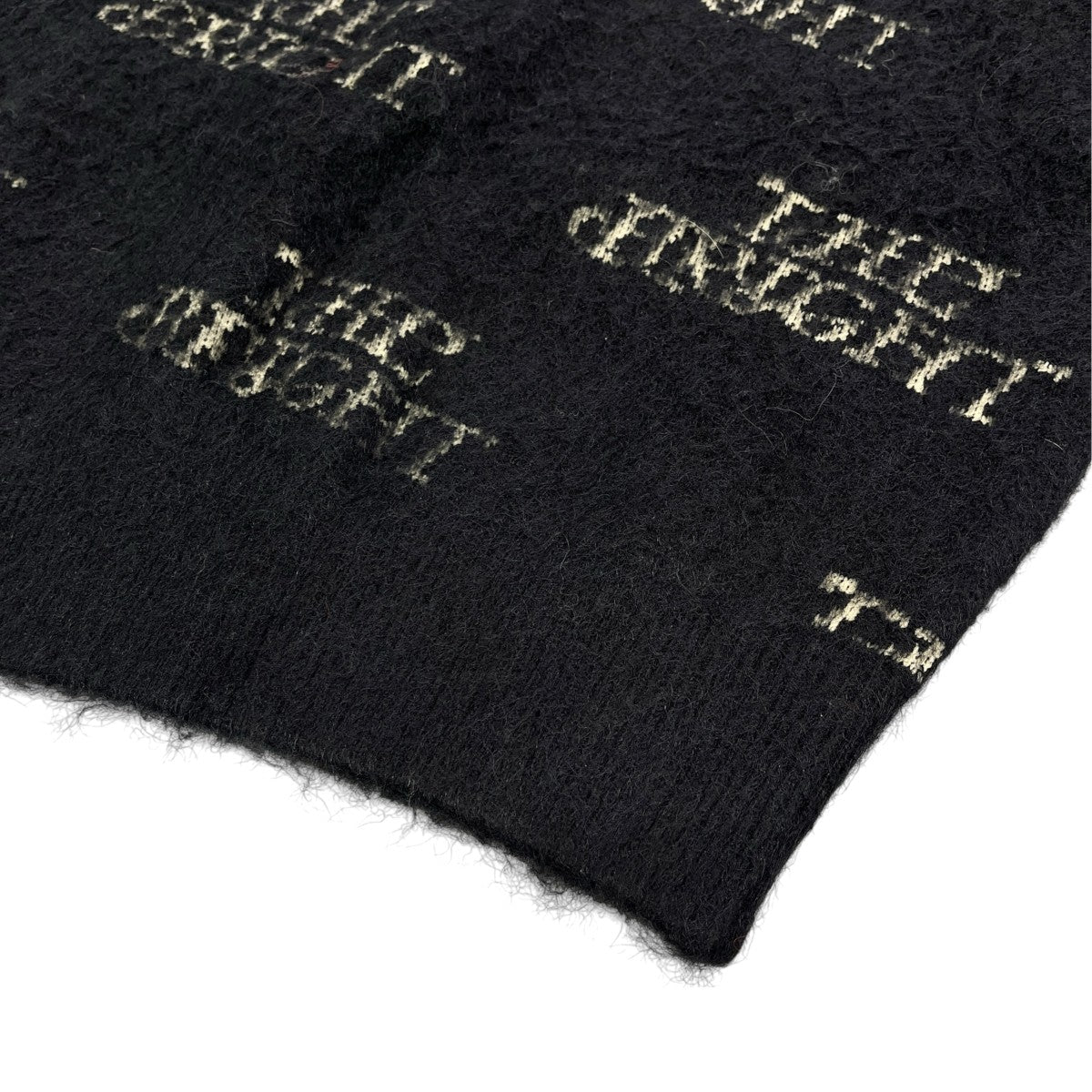 MAISON SPECIAL BRIGHT Logo Knit Topsクルーネックニット21242365301 古着・中古-5枚目のアイテム画像