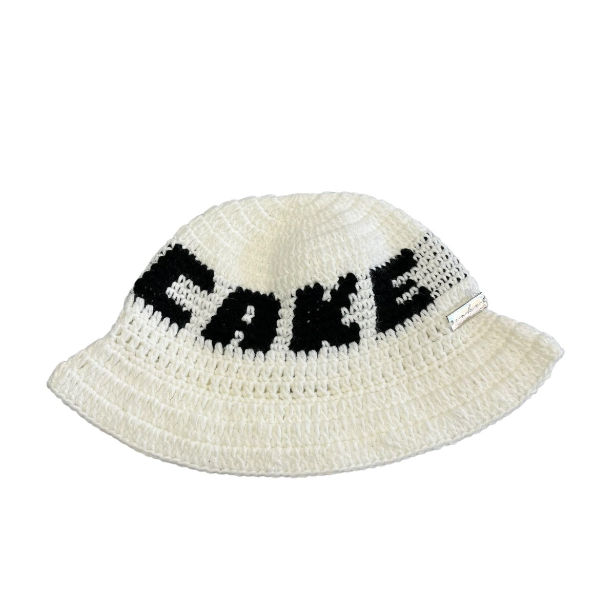 y．a．r．n．×CAKE Limited handmade knit hatハット 古着・中古-1枚目のアイテム画像