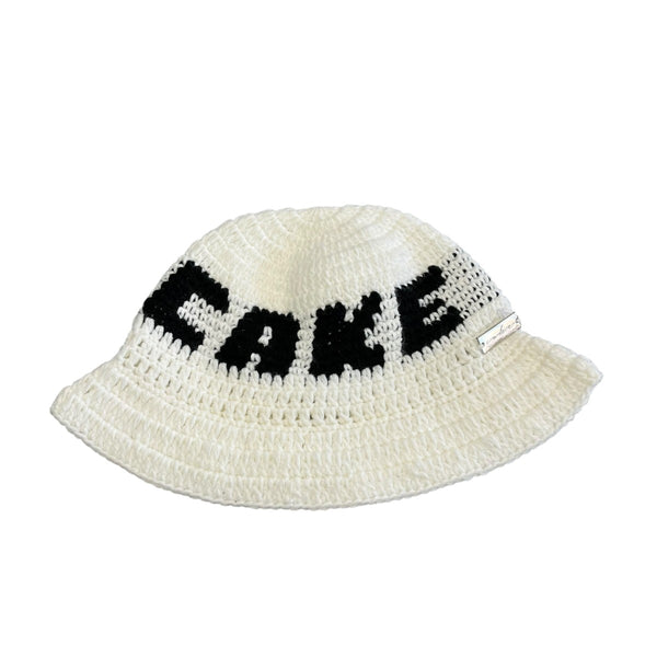 y．a．r．n．×CAKE Limited handmade knit hatハット ホワイト｜【公式