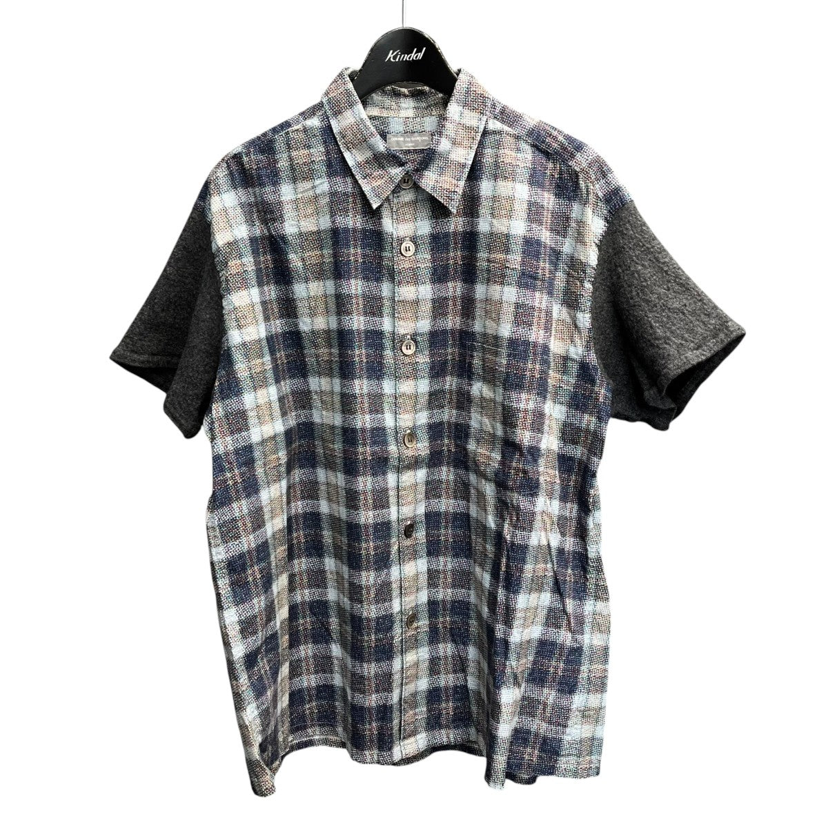 COMME des GARCONS HOMME 02SS半袖シャツHF B007 古着・中古-1枚目のアイテム画像