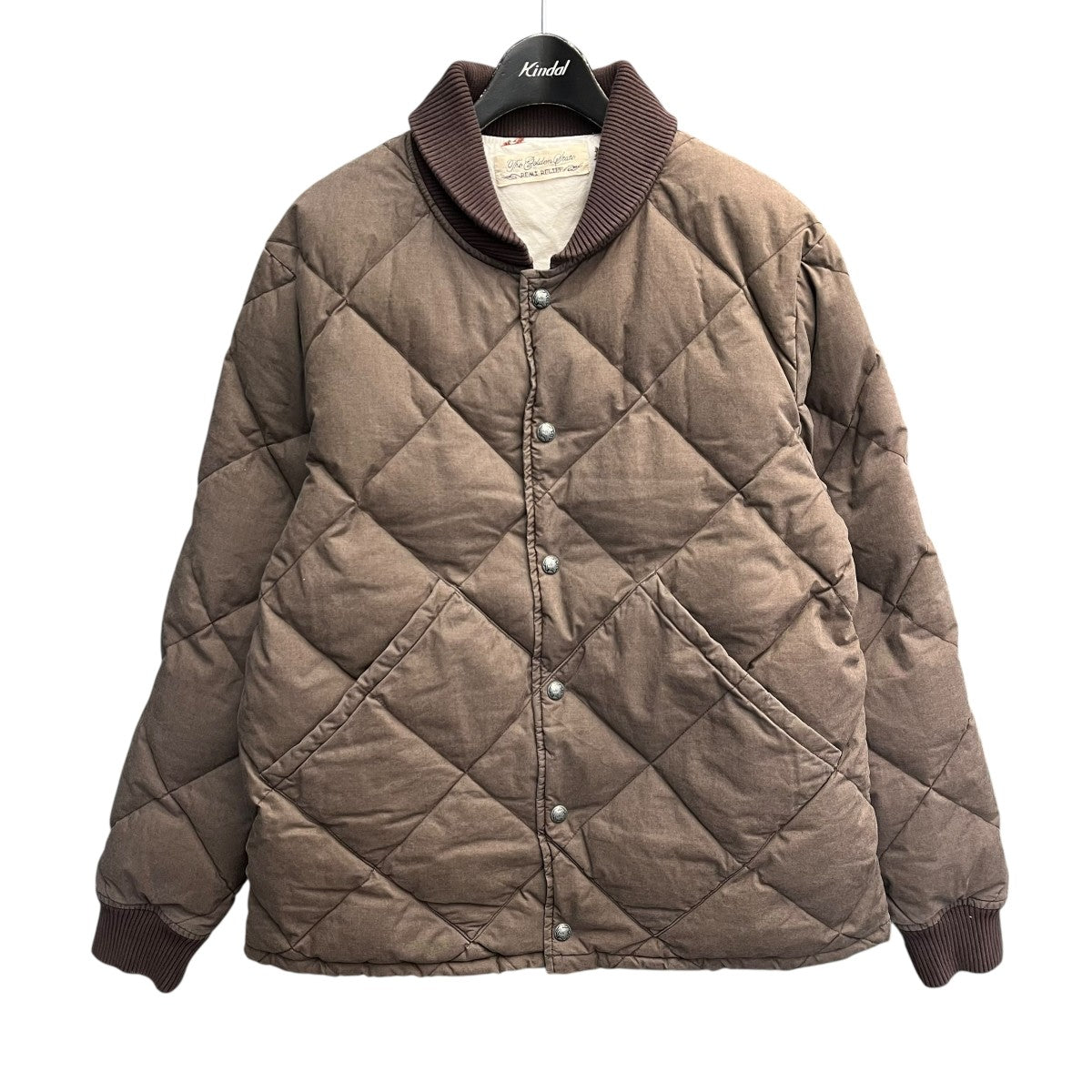 REMI RELIEF×BEAMS PLUS Quilt Down Jacketダウンジャケット 古着・中古-1枚目のアイテム画像