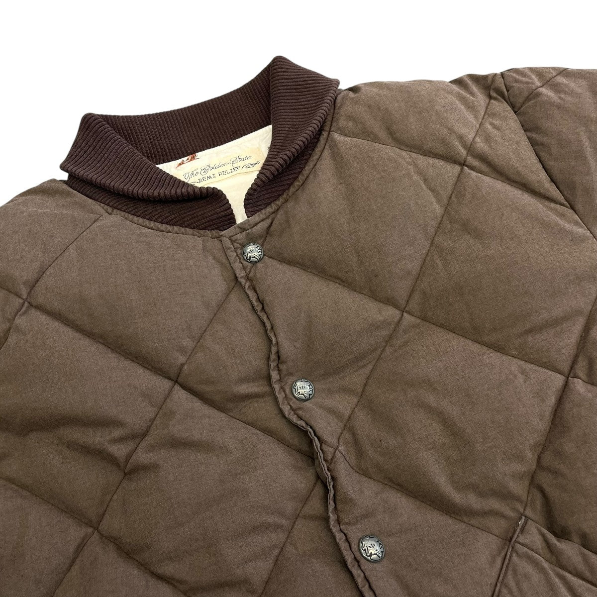 REMI RELIEF×BEAMS PLUS Quilt Down Jacketダウンジャケット 古着・中古-3枚目のアイテム画像