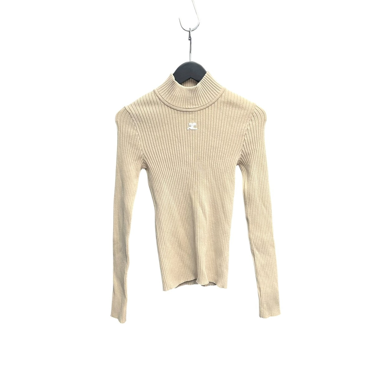 AC logo ribbed turtleneck reissue sweaterタートルネックニットPERMPU022FI00011054