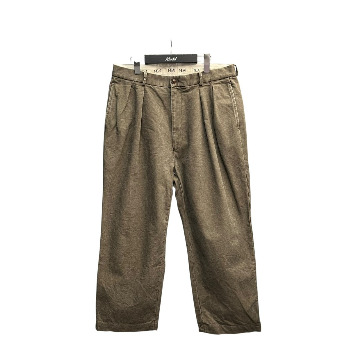 パンツ NEAT DORMEUL STANDARD 42 NEAT(ニート) 26SSVintage Duck NEAT Chinoデニムパンツ ブラウン