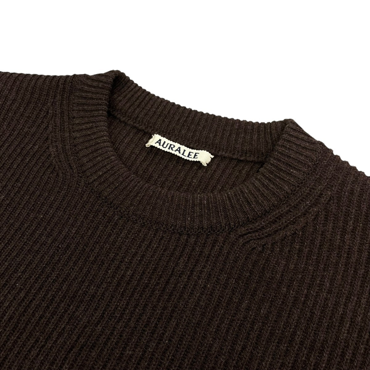 AURALEE 25AWSUPER FINE WOOL RIB KNIT P OセーターA25AP02RK 古着・中古-3枚目のアイテム画像