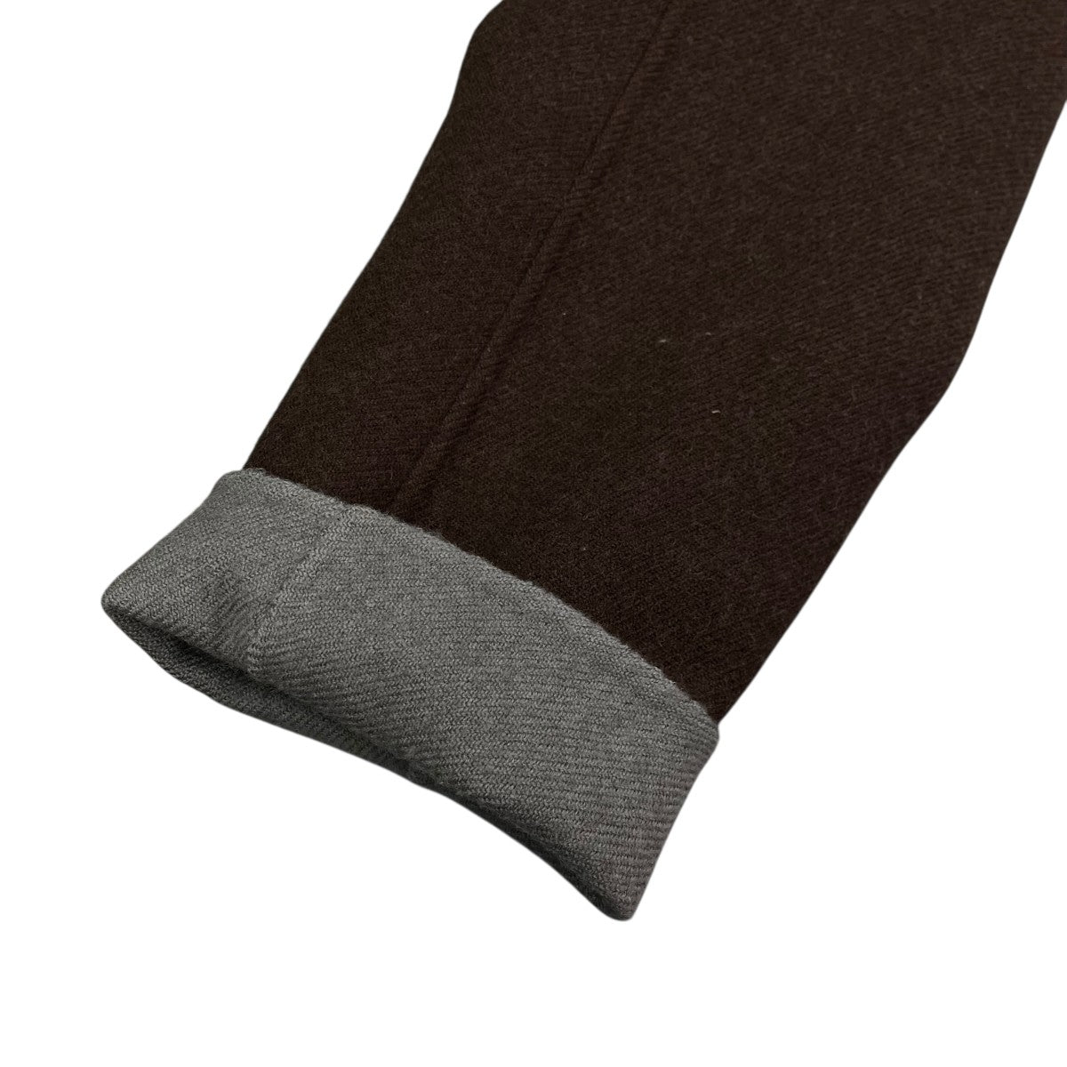 MASU 24AWBAT COLLAR ZIP-UP JACKETロゴ刺繍ウールジャケットMPFW BL0124 古着・中古-4枚目のアイテム画像