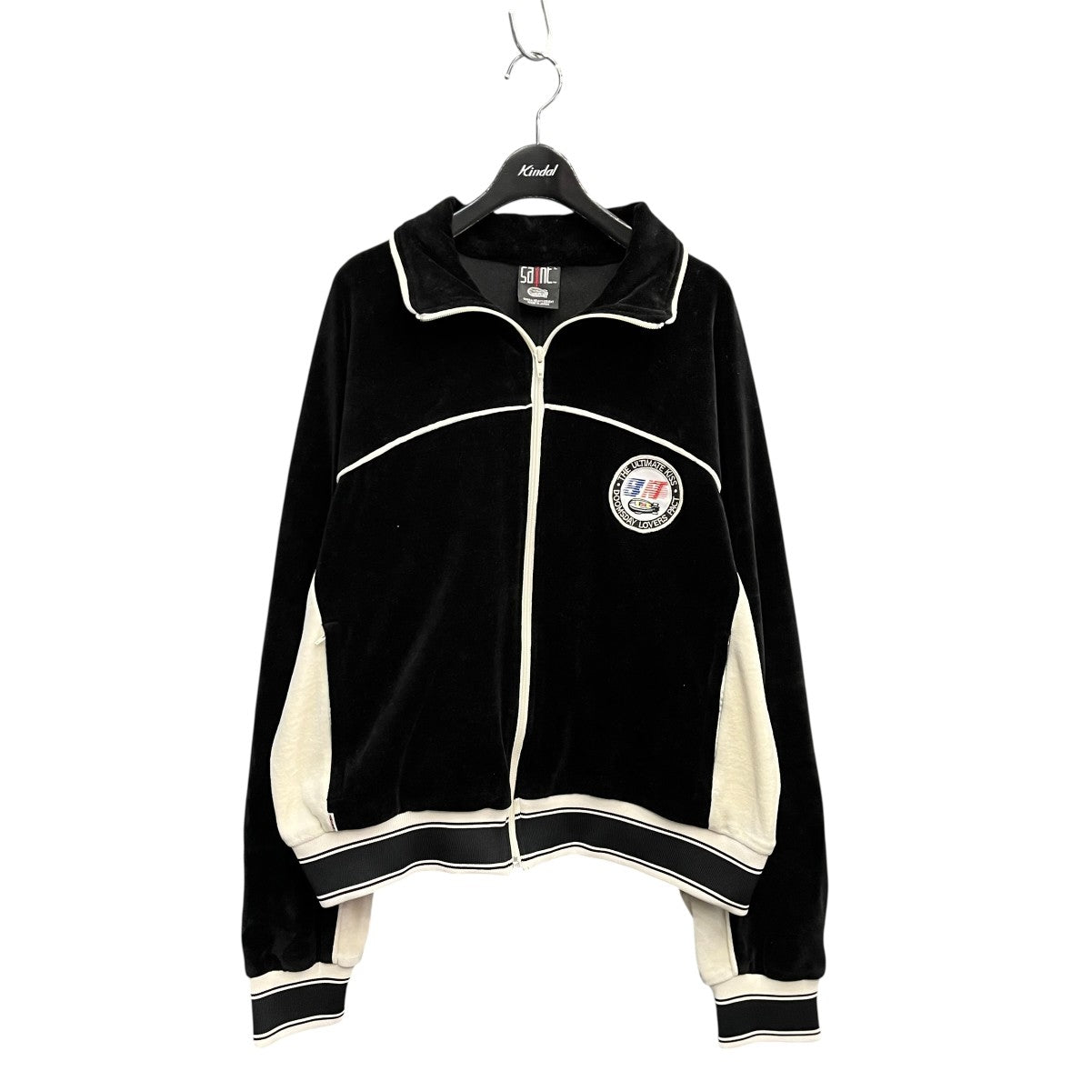 SAINT MICHAEL×LASTMAN 25SSTRACK JACKET VELOURトラックジャケットSM-HR8-0000-C33 古着・中古-1枚目のアイテム画像