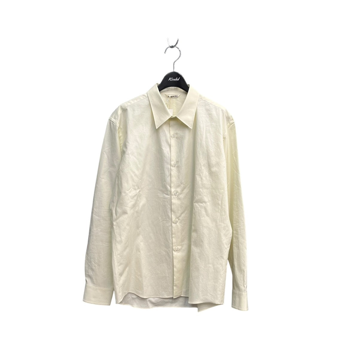 26SSWASHED FINX TWILL SLIM SHIRTロングシャツA26SS02TN