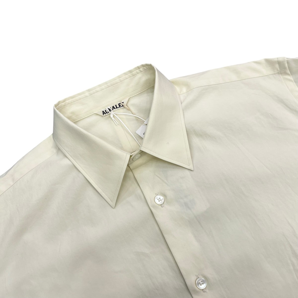 AURALEE(オーラリー) 26SSWASHED FINX TWILL SLIM SHIRTロングシャツ