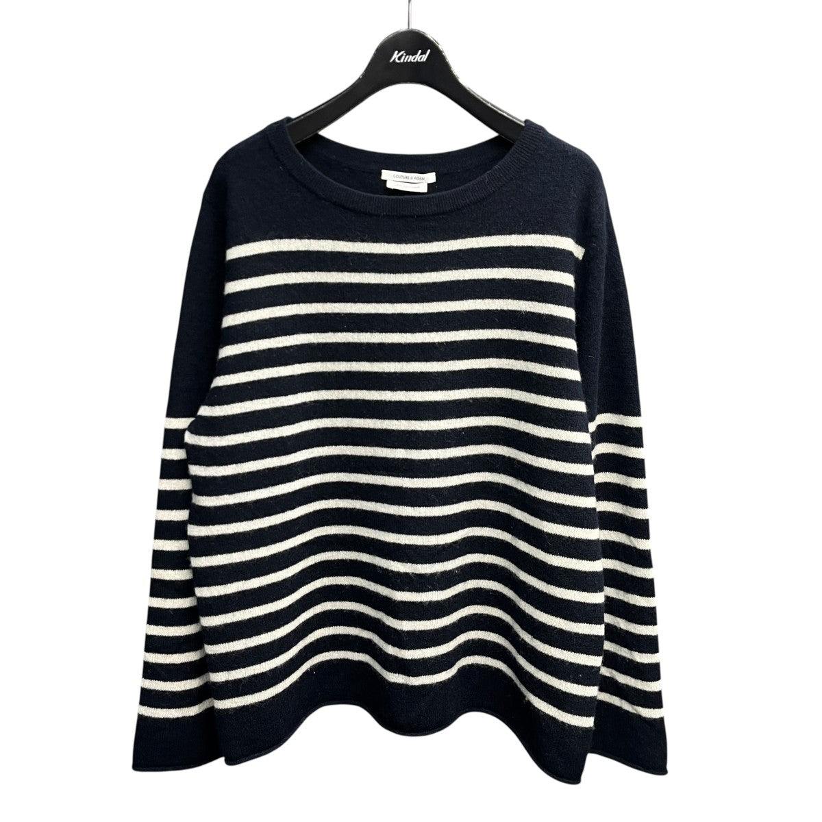 COUTURE D’ADAM 25AWCASHMERE FRENCH MARINE BORDERボーダーニット25AW 181 古着・中古-1枚目のアイテム画像