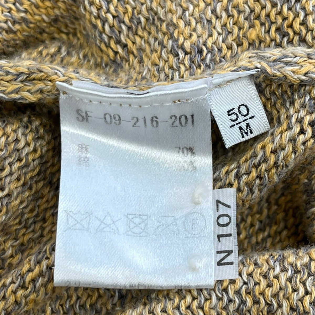 Settefili Cashmere ニットポロシャツSF 09 216 201 古着・中古-6枚目のアイテム画像