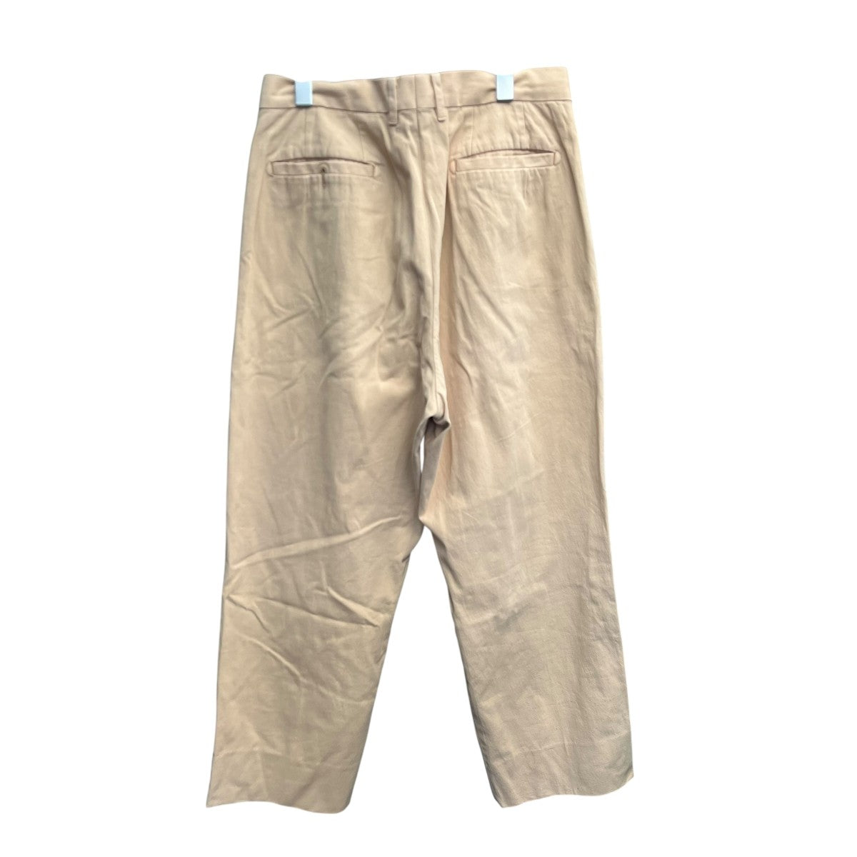 2P 弱テーパード CHINO TROUSERS GARMENT DYED2タックパンツ