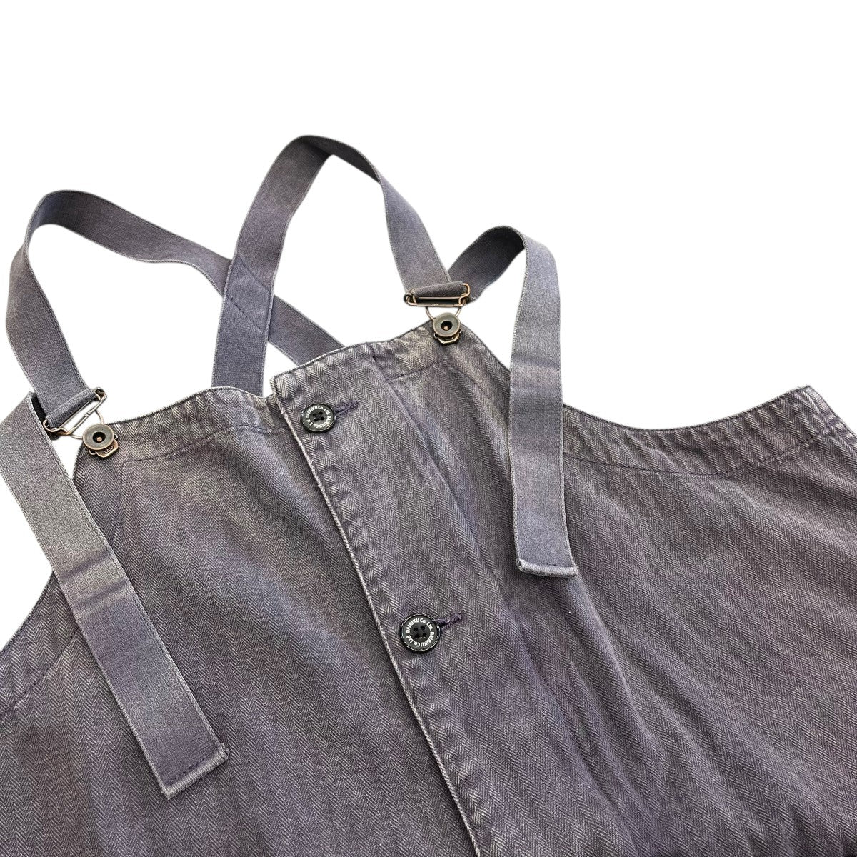 DAIRIKU 20SSHerringbone Vintage Over Allオーバーオール20SS B-5 古着・中古-3枚目のアイテム画像