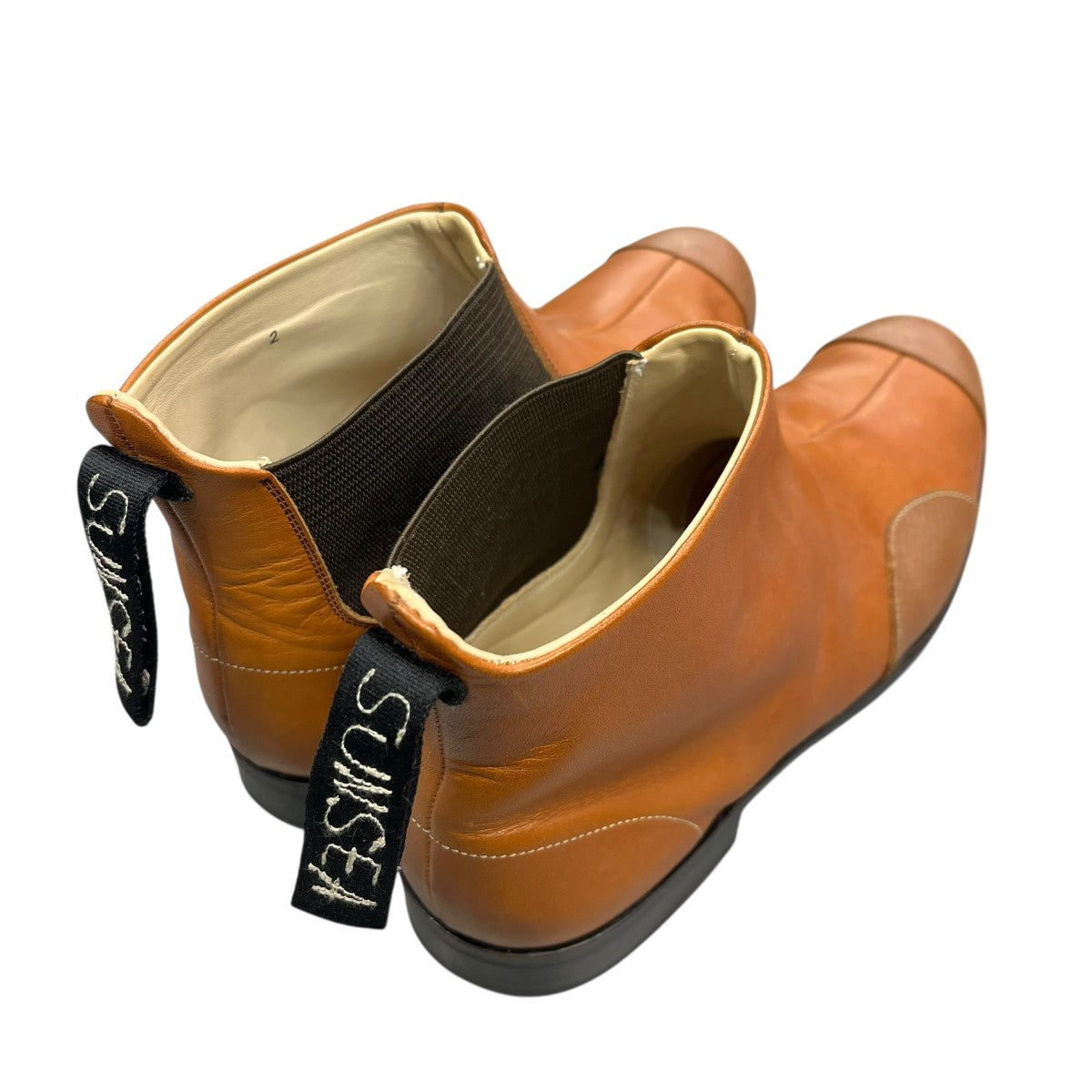SUNSEA One Side Gore Bootsサイドゴアブーツ21A80 古着・中古-2枚目のアイテム画像