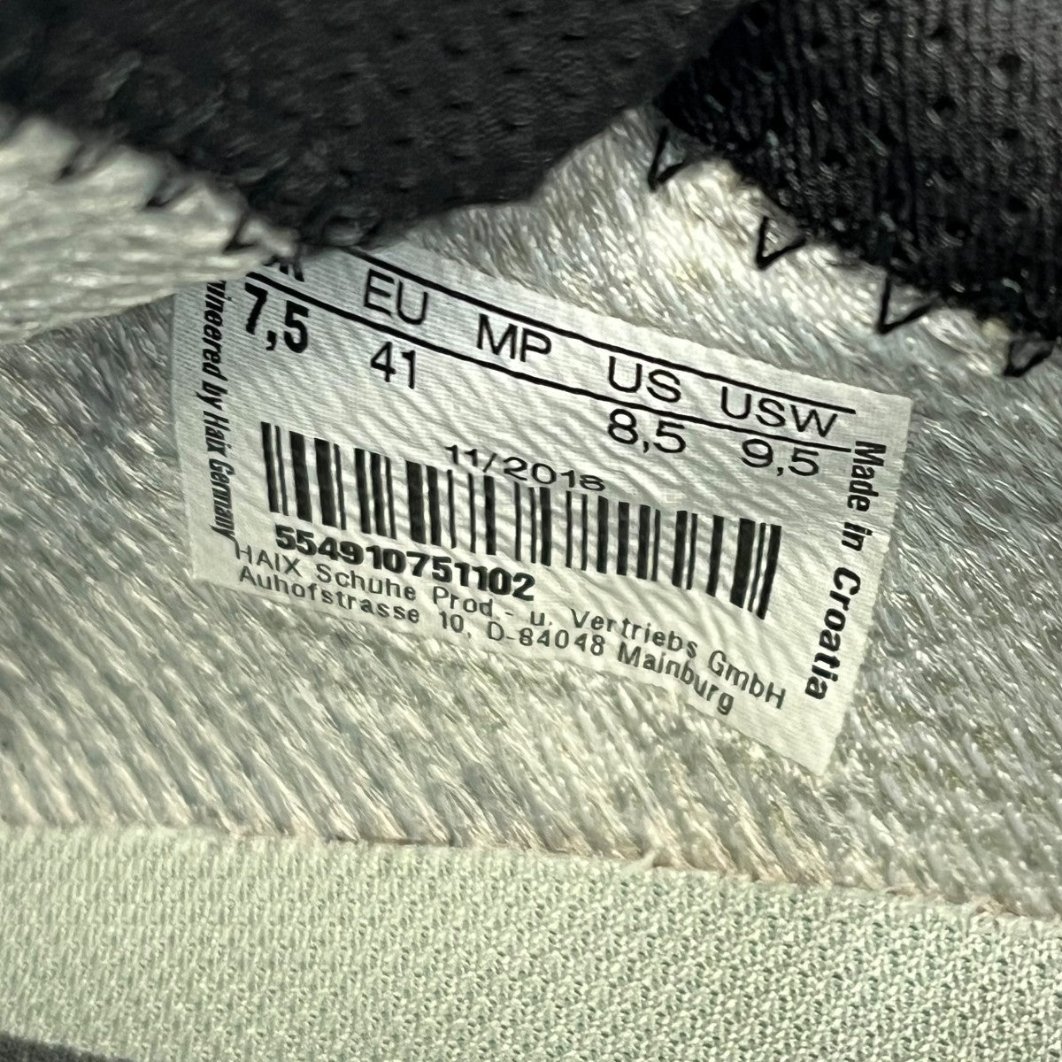 HAIX EAGLE ATHLETIC 2．1 GTXスニーカー 古着・中古-7枚目のアイテム画像