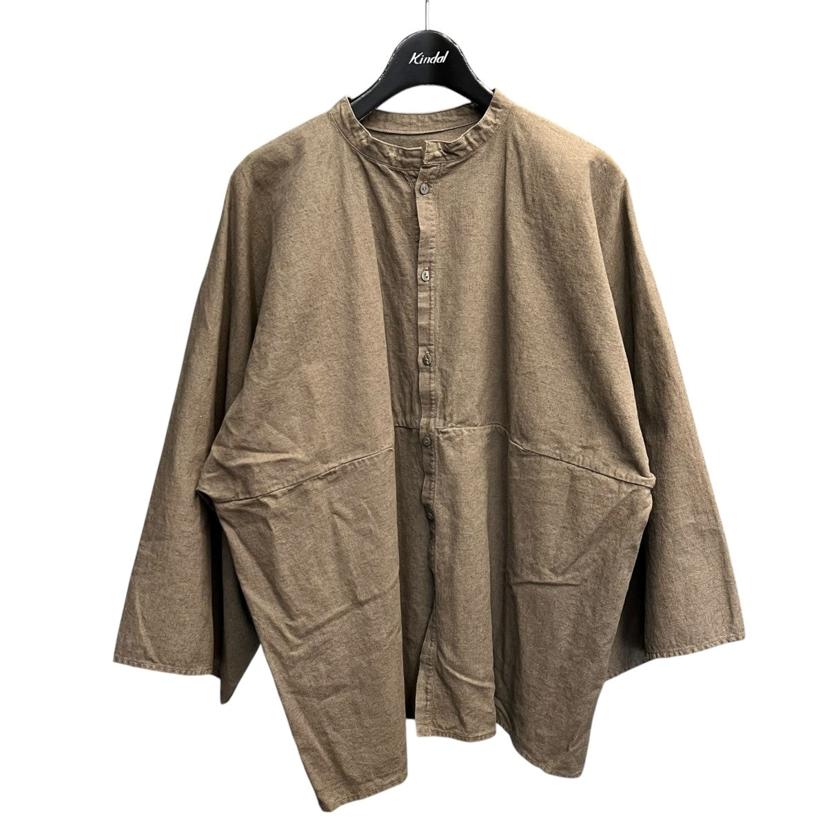 MITTAN バンブーバンドカラーシャツ 古着・中古-1枚目のアイテム画像
