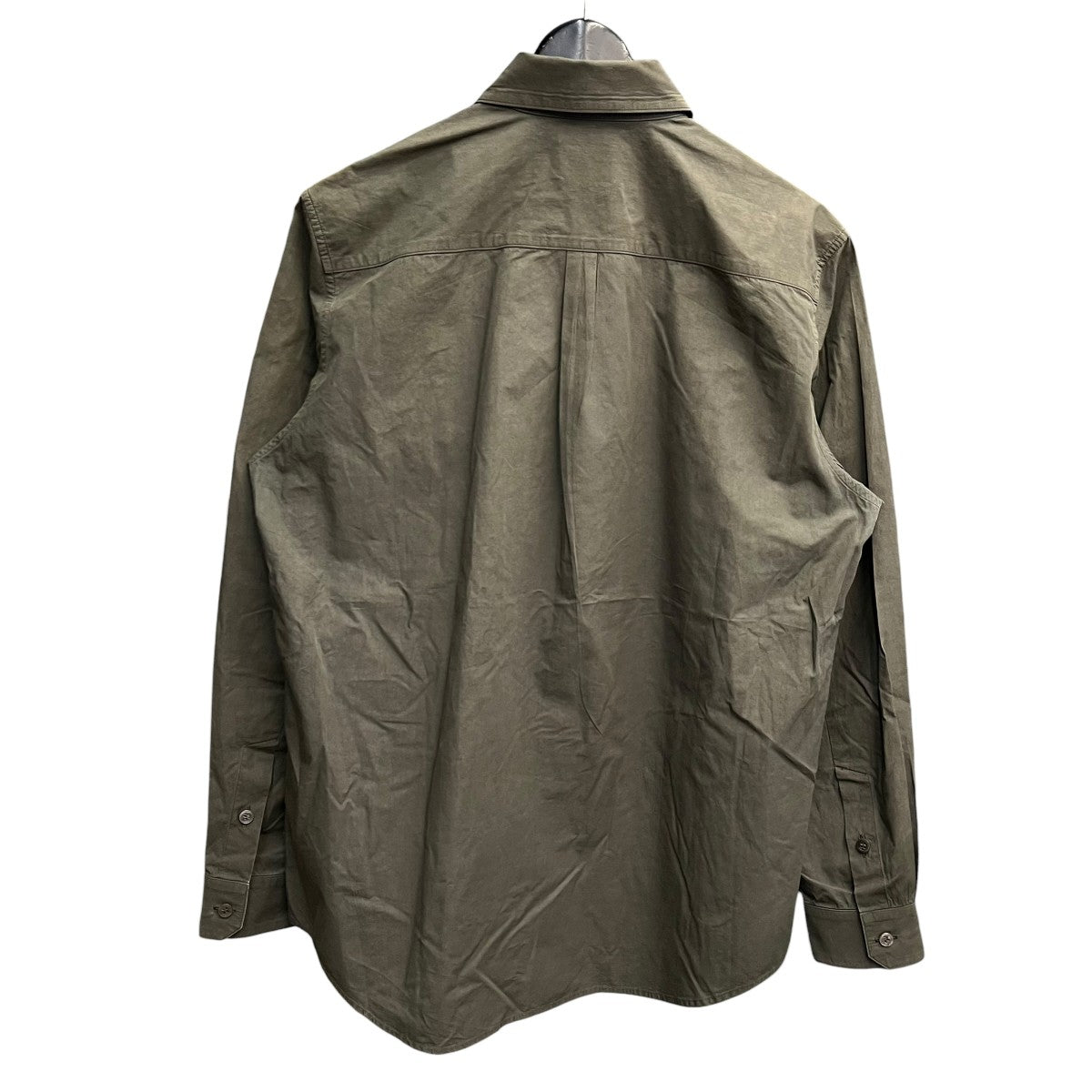超高密度コットンシャツロングシャツ19S45
