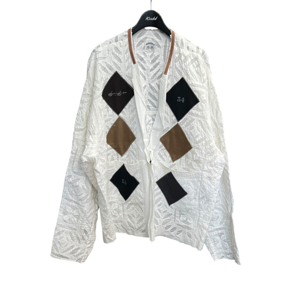SUNSEA(サンシー) 27th SANTA MARIA BLOUSON APPLIQUEノーカラー